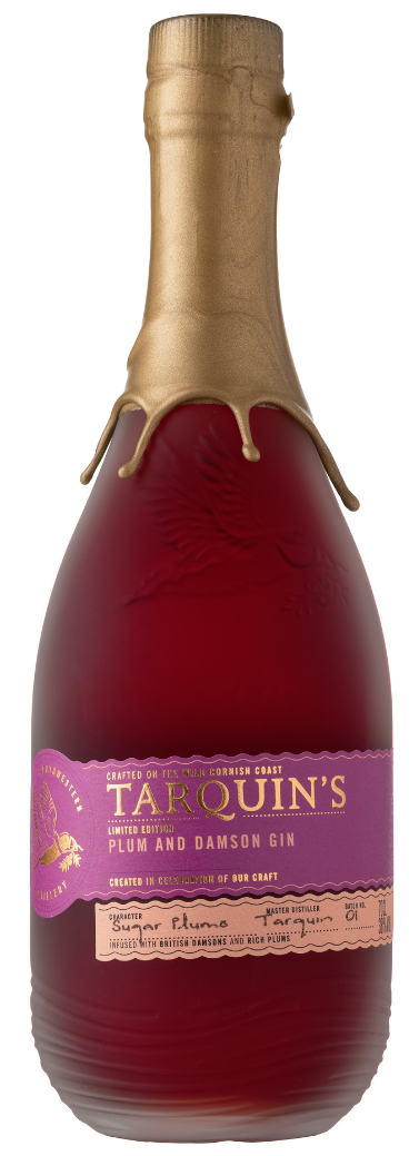 TARQUIN'S PLUM & DAMSON GIN 38% 70CL