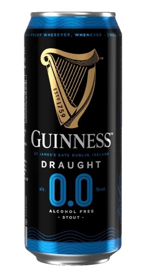ZERO GUINNESS DRAUGHT 0% CANS24 x 538ml
