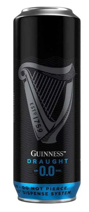 ZERO GUINNESS MICRO DRAUGHT CAN 24 x 558ML