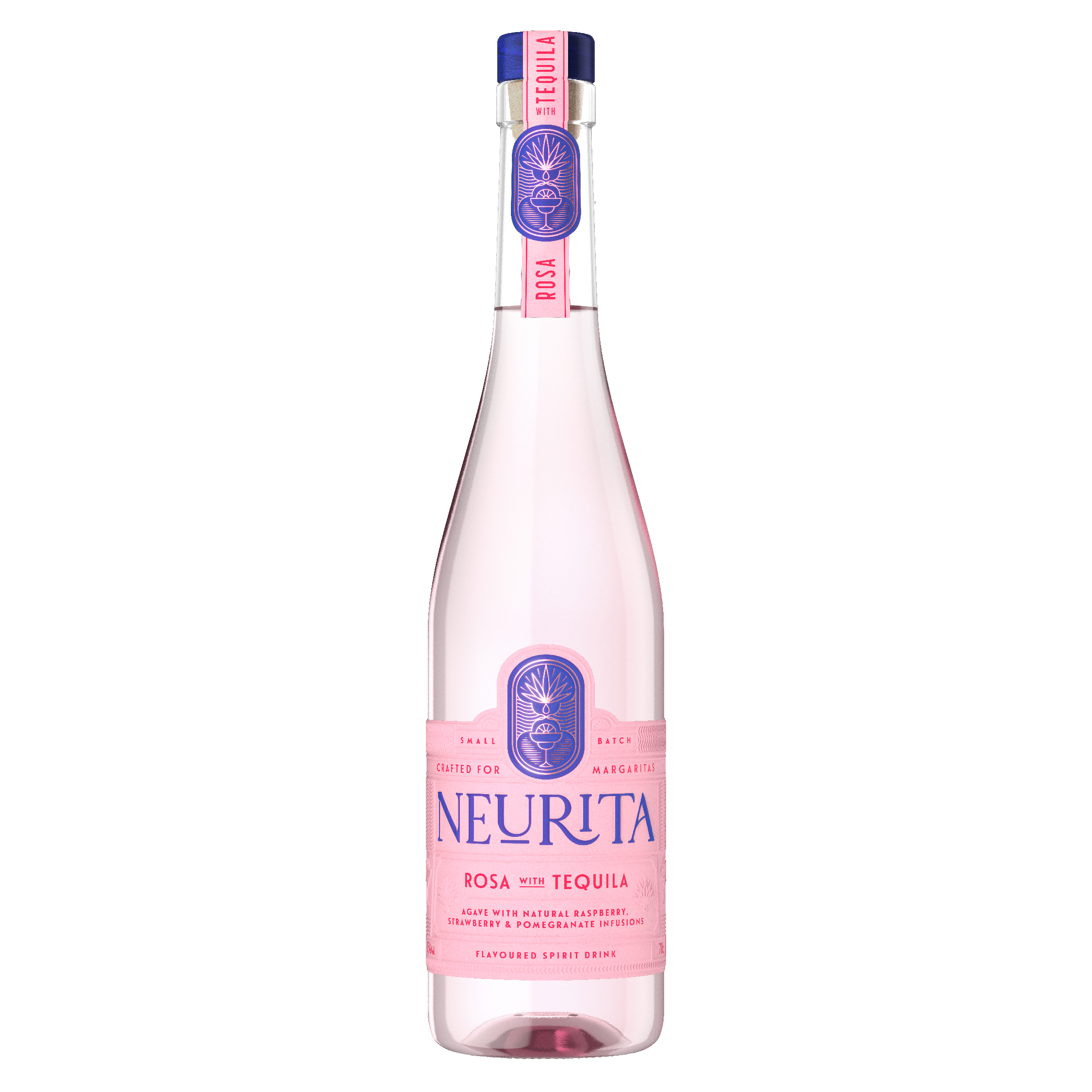 NEURITA TEQUILA BLANCO - ROSA 35% 70CL