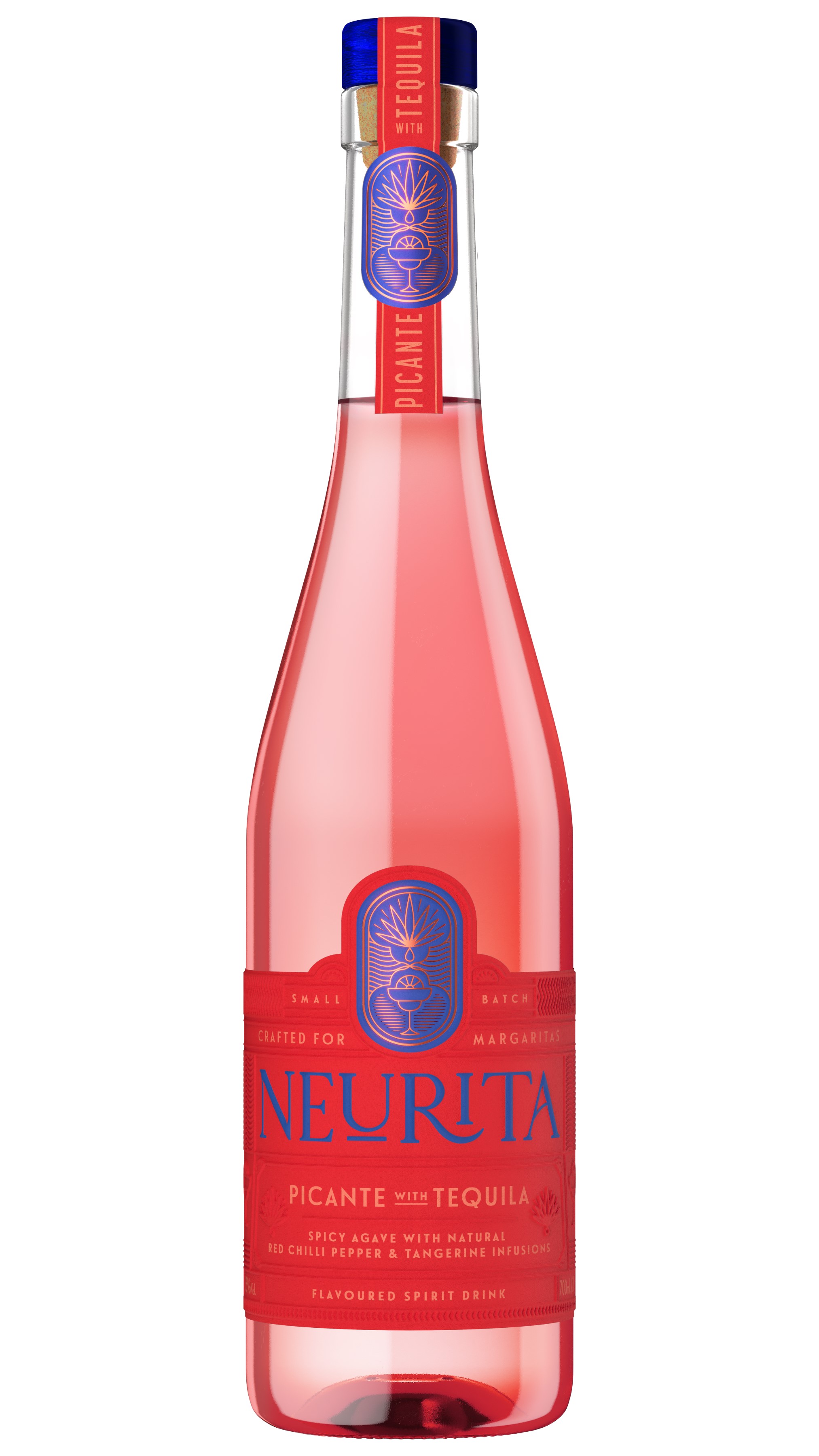NEURITA TEQUILA BLANCO - PICANTE 35% 70CL