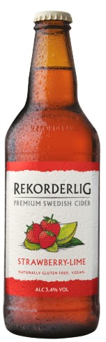 REKORDERLIG STRAWBERRY & LIME CIDER 3.4%