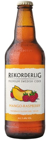 REKORDERLIG RASPBERRY & MANGO 3.4%