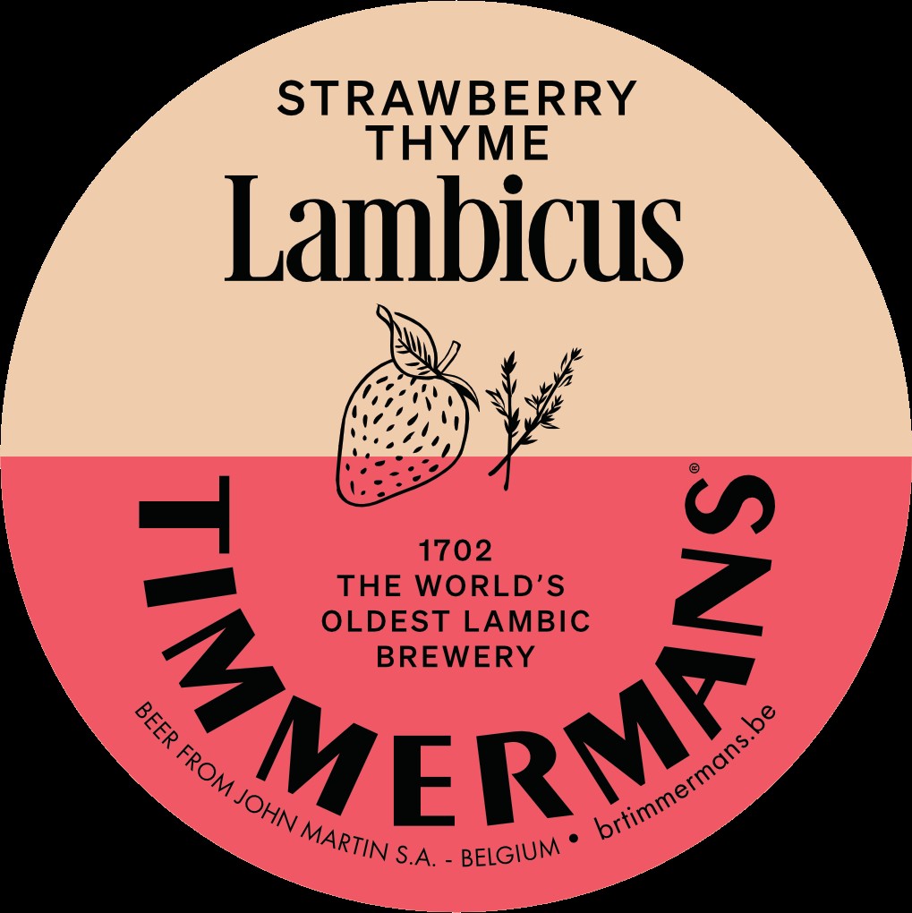 TIMMERMAN STRAWBERRY THYME 4% 30LTR KEG