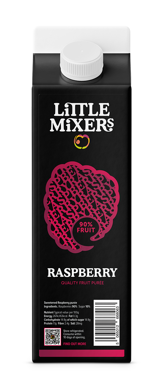 LITTLE MIXERS RASPBERRY PUREE 1KG