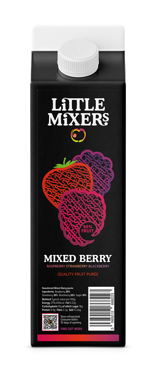 LITTLE MIXERS MIXED BERRY PUREE 1KG
