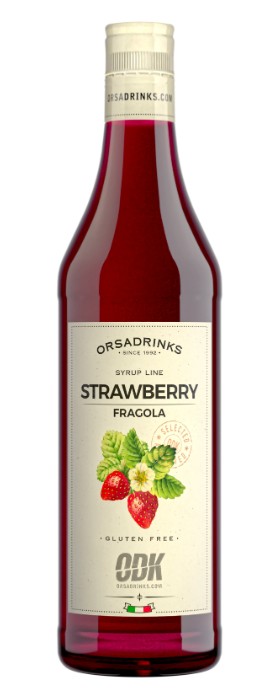 ODK SYRUP STRAWBERRY 750ML