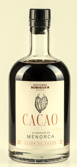 GIN XORIGUER LICOR CACAO 34% 50CL BOTTLE