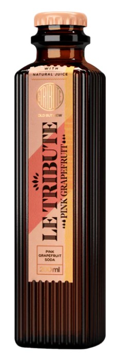 LE TRIBUTE PINK GRAPEFRUIT SODA 24 x 200ML