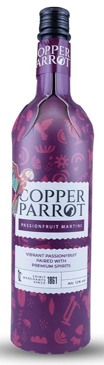 COPPER PARROT PASSIONFRUIT MARTINI 12% 70CL