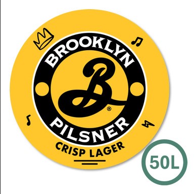 BROOKLYN PILSNER 50LTR KEG