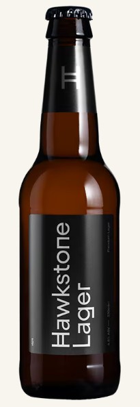 HAWKSTONE PREMIUM LAGER 4.8% 12x330ML