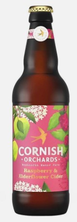 CORNISH ORCHARD RASPBERRY & E'FLOWER CIDER