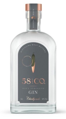 58 & CO NAVY STRENGTH GIN 58% 70CL