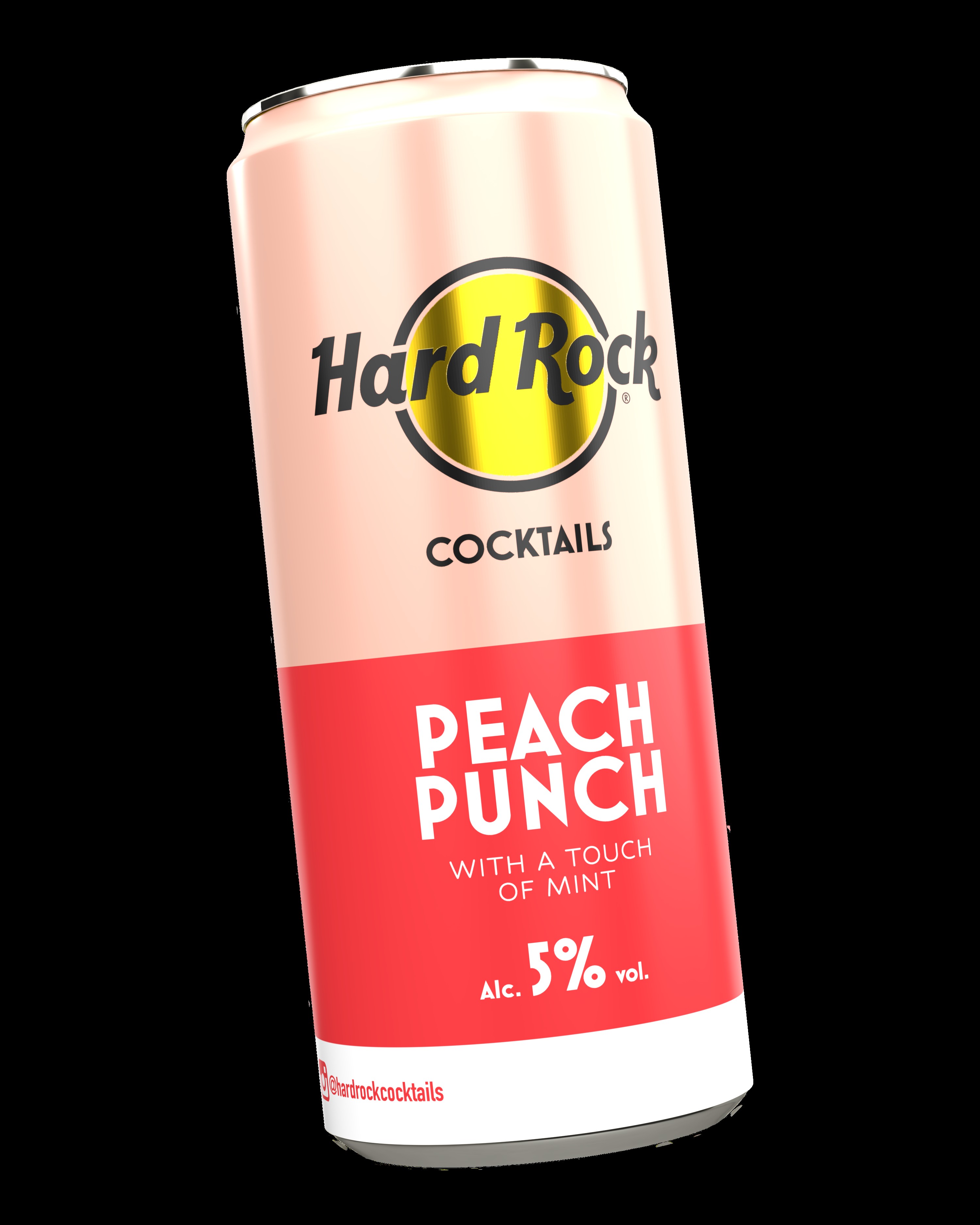 HARD ROCK COCKTAIL PEACH PUNCH 5% 12X250ML
