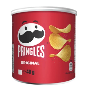 PRINGLES TUBES ORIGINAL 12 x 40G