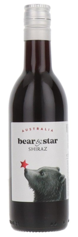 BEAR & STAR SHIRAZ 11% 24 X 187ML