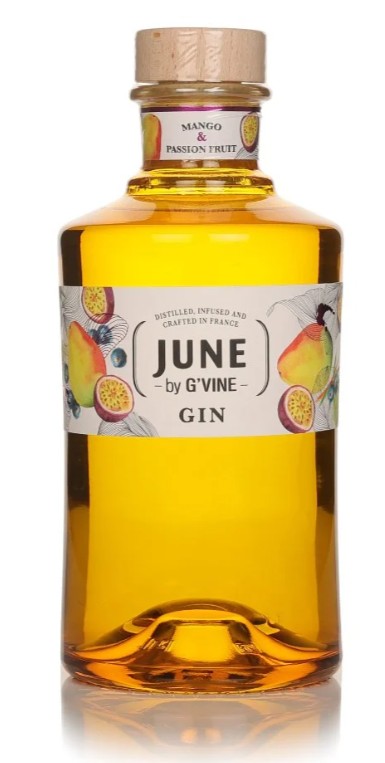 G'VINE JUNE MANGO & PASSIONFRUIT GIN 37.5%