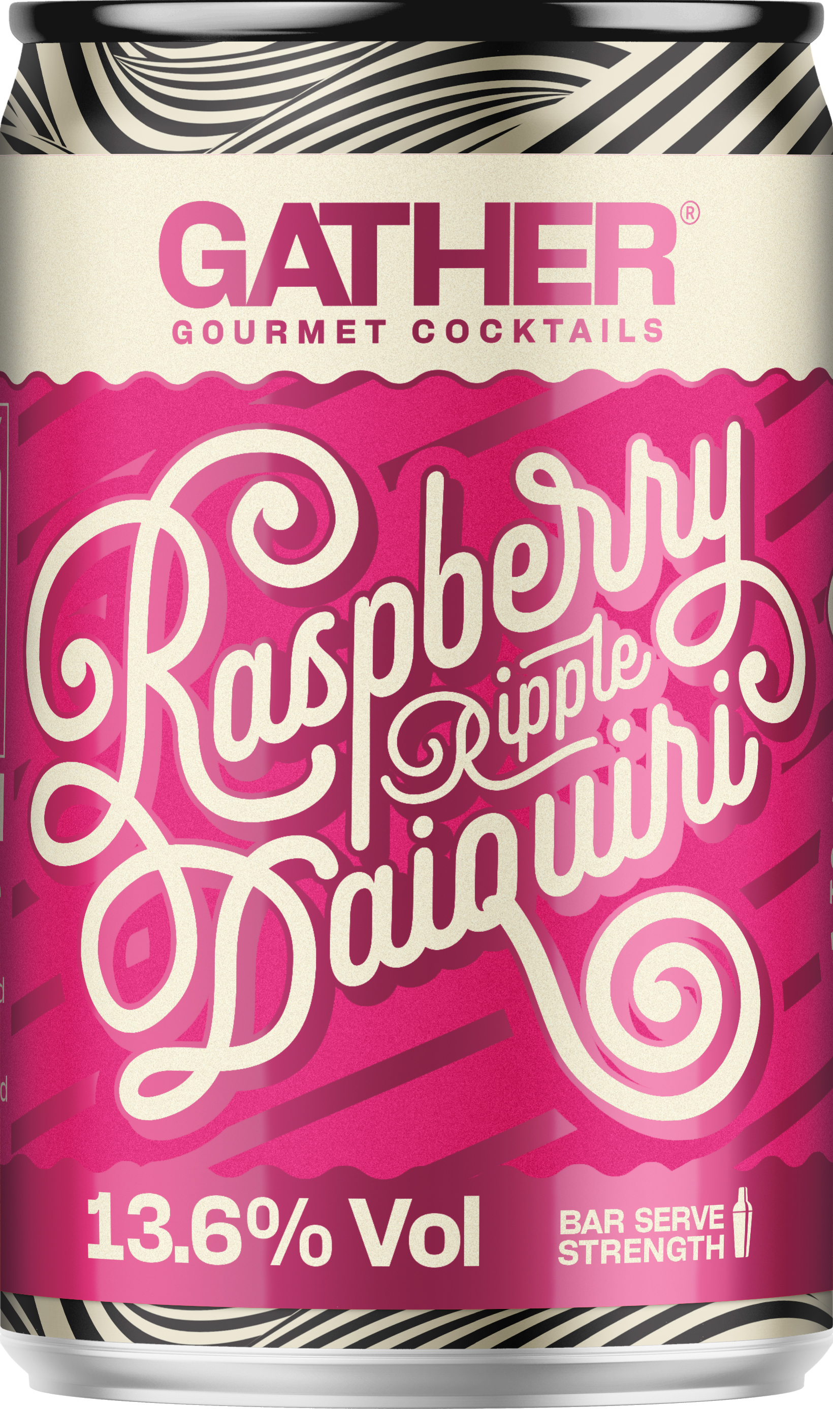 GATHER RASPBERRY RIPPLE DAIQUIRI CANS