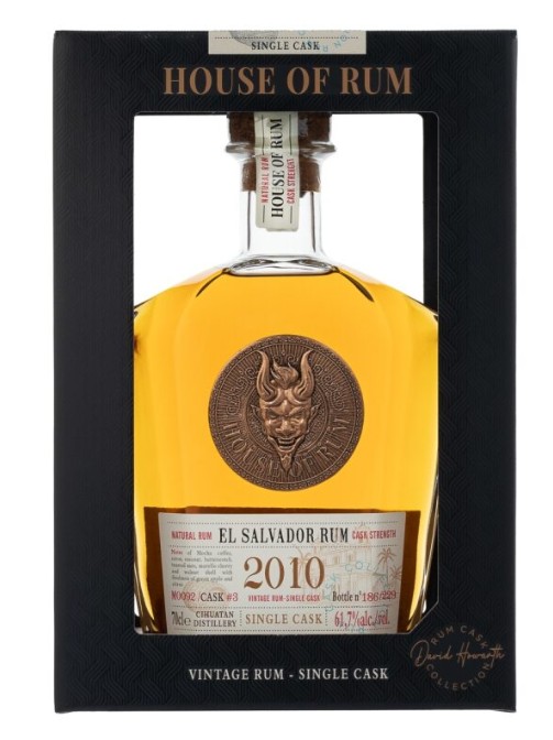 HOUSE OF RUM - EL SALVADOR 2010 61.7% 70CL