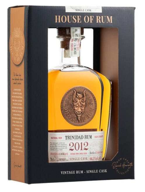 HOUSE OF RUM - TRINIDAD 2012 64.3% 70CL