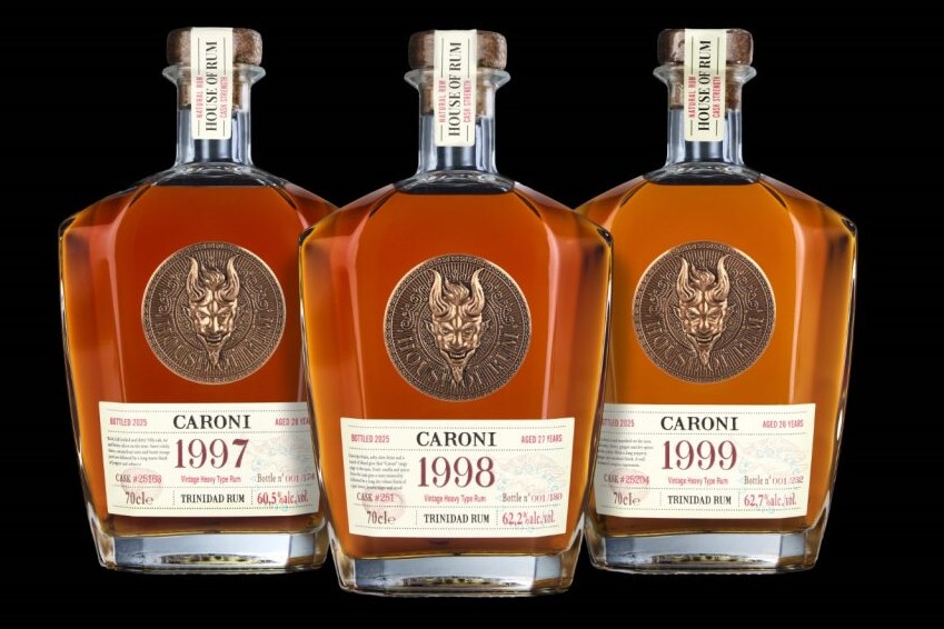 HOUSE OF RUM - CARONI COLLECTION 3x 70cl