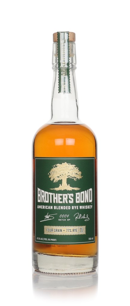BROTHER'S BOND BLENDED RYE WHISKEY 47.5%