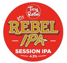 TINY REBEL REBEL IPA 4.3% 30L