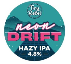 TINY REBEL NEON DRIFT IPA 4.8% 30L