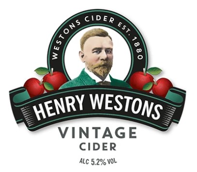 HENRY WESTON VINTAGE CIDER 5.2% 50LTR