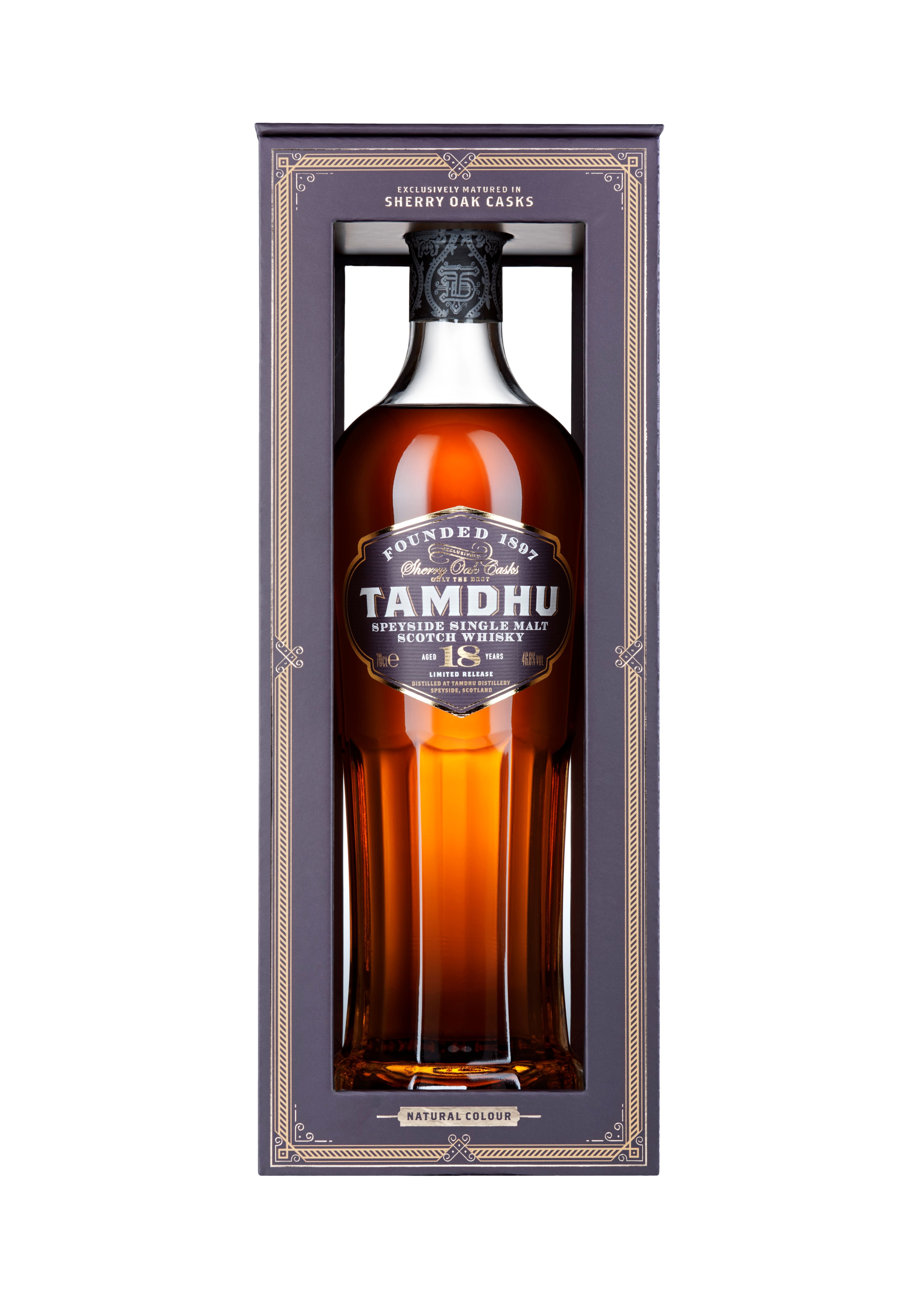 TAMDHU 18 YO SHERRY CASK 46.8% 70CL