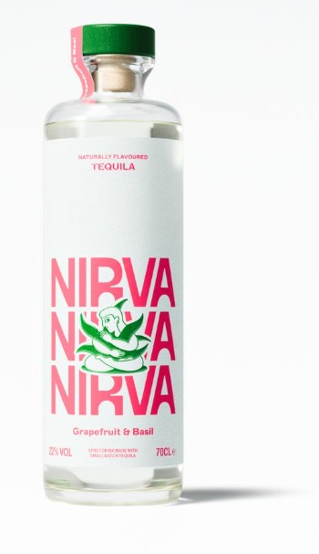 NIRVA GRAPEFRUIT & BASIL TEQUILA 70CL 22%