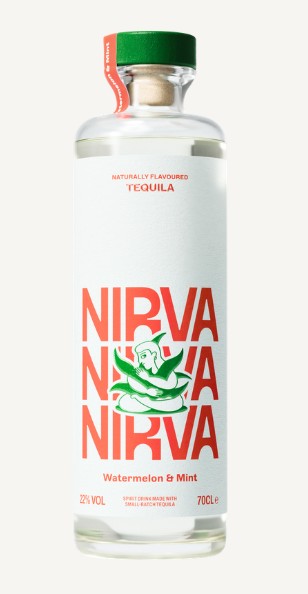 NIRVA WATERMELON & MINT TEQUILA 70CL 22%