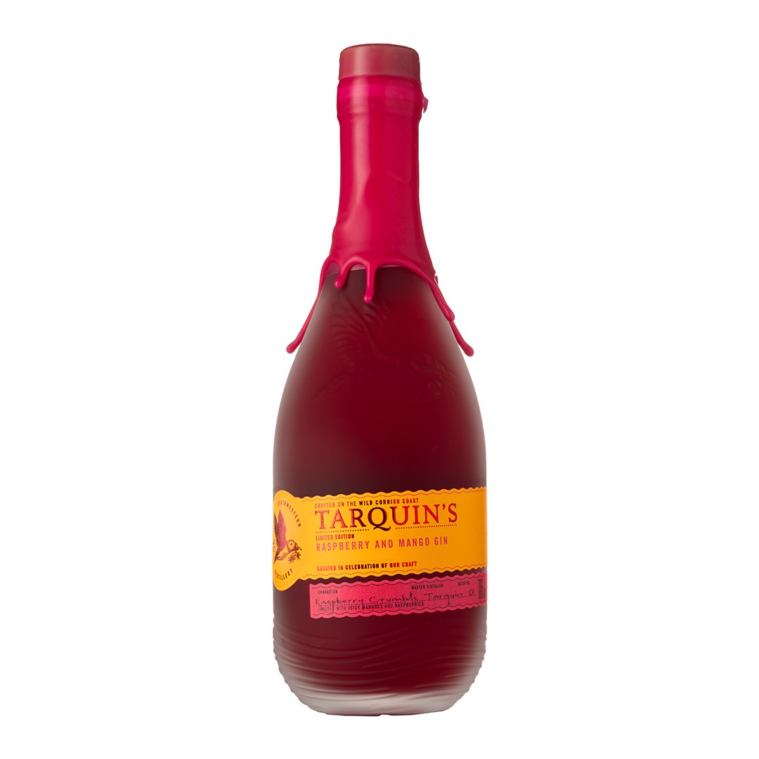 TARQUIN'S RASPBERRY & MANGO GIN 38% 70CL