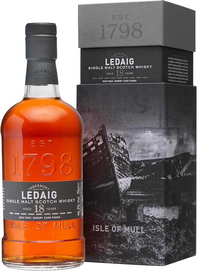 LEDAIG 18YO SCOTCH WHISKY 70CL 46.3%