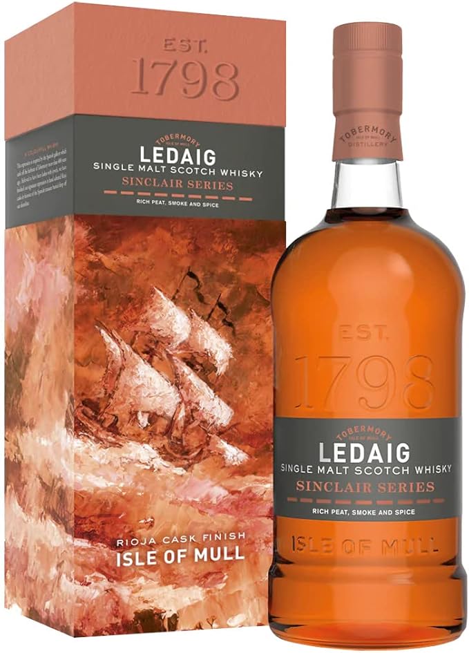 LEDAIG SINCLAIR SERIES WHISKY 70CL 46.3%