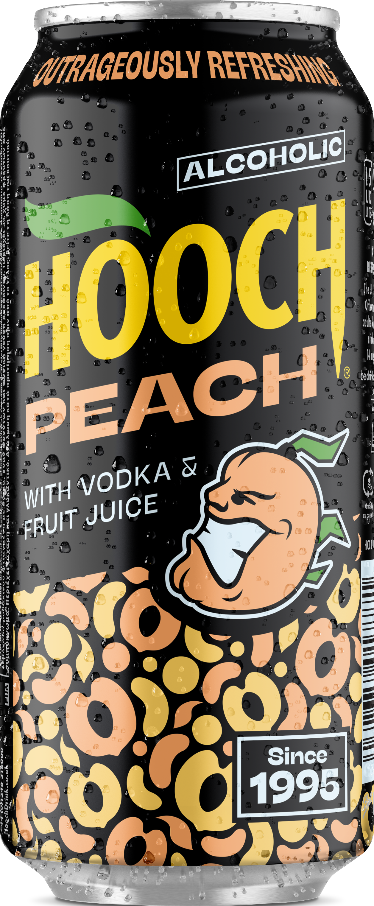 HOOCH PEACH 3.4% CANS 24x440ml