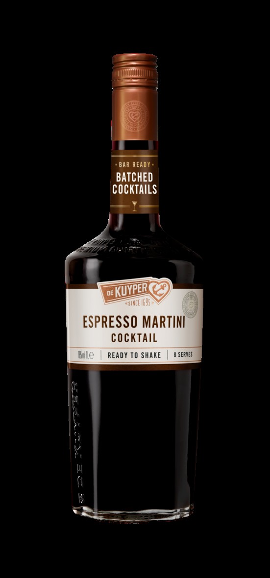 DE KUYPER ESPRESSO MARTINI 18% 1LTR