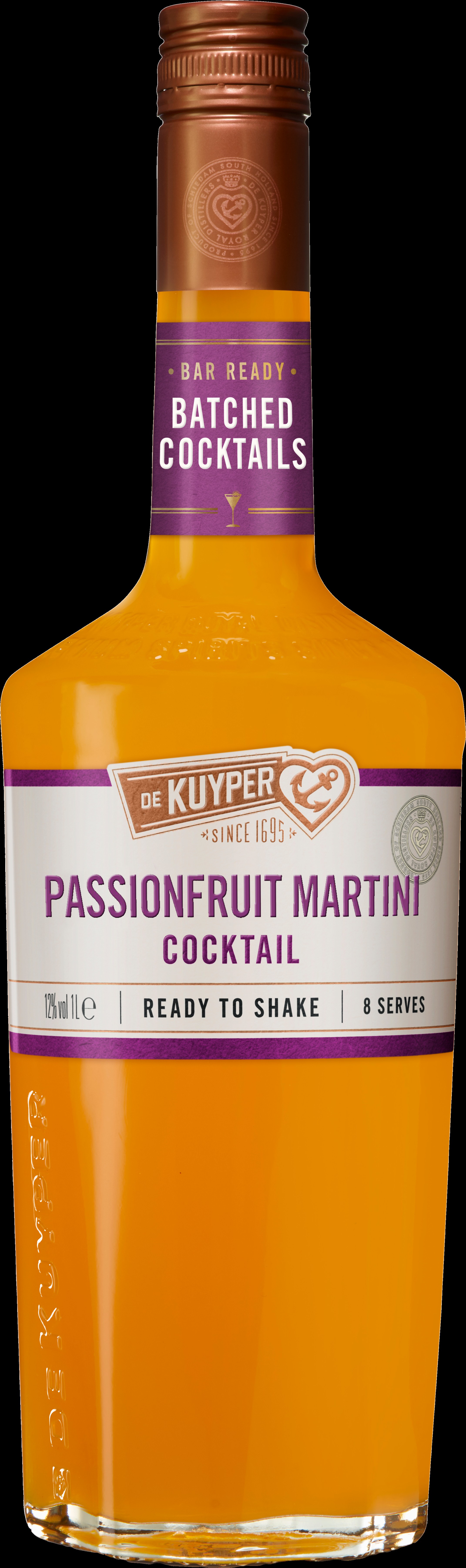 DE KUYPER PASSIONFRUIT MARTINI 12% 1LTR