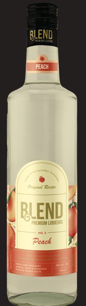 BLEND PEACH LIQUEUR 70CL 18%