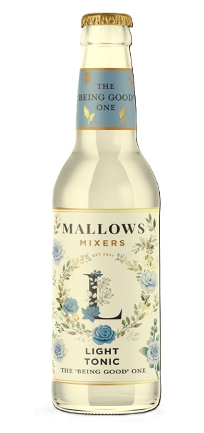 MALLOWS LIGHT TONIC WATER 24X200ML