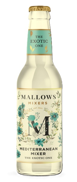 MALLOWS MEDITTERANEAN TONIC WATER 24X200ML