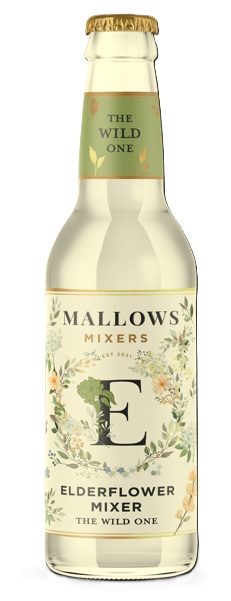 MALLOWS ELDERFLOWER TONIC WATER 24X200ML