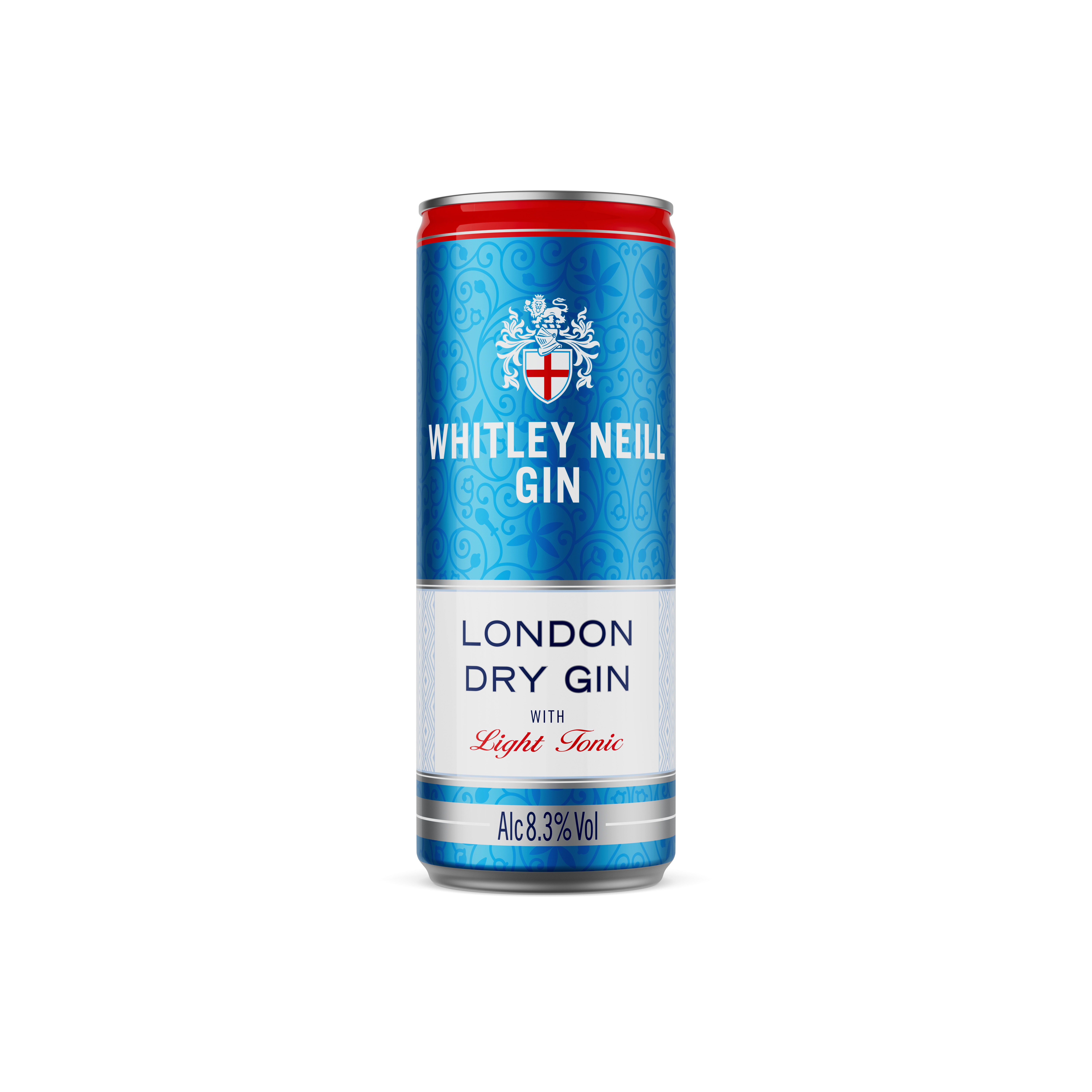 WHITLEY NEILL LONDON GIN & LIGHT TONIC CANS