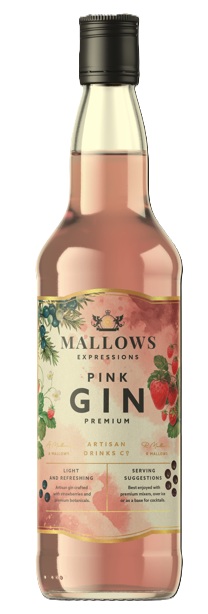 MALLOWS EXPRESSIONS PINK GIN 38%