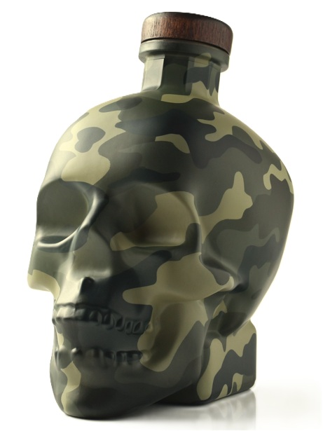 CRYSTAL HEAD CAMO VODKA 70CL 40% ABV