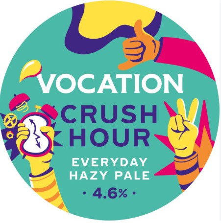 VOCATION CRUSH HOUR HAZY PALE 4.6% 30L
