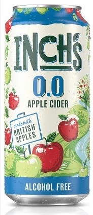 ZERO INCH'S CANS 24/330ML