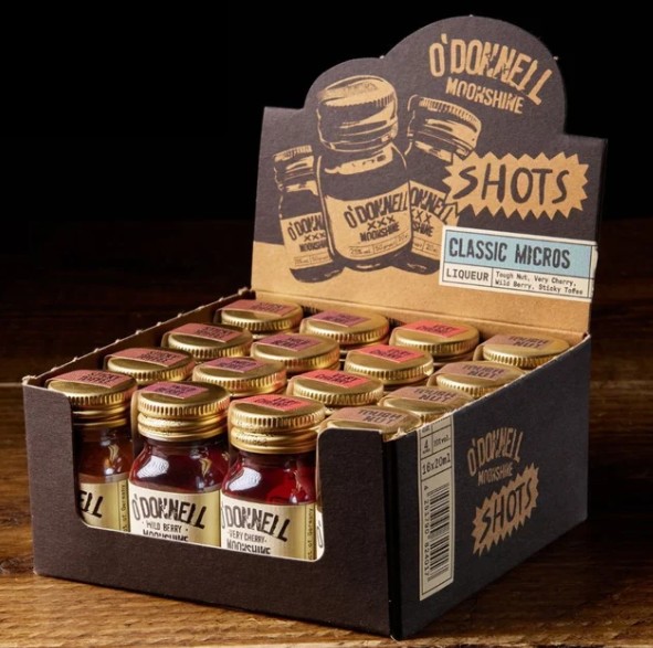 O'DONNELL MICRO MOONSHINE BOX 16X20ML