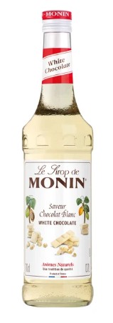 MONIN WHITE CHOCOLATE SYRUP 70CL